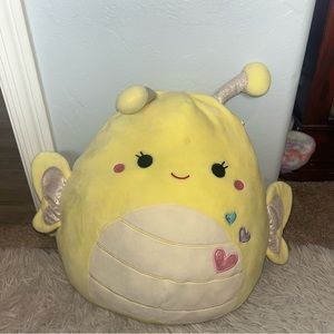 Yellow butterfly squishmallow “12”